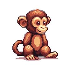 A spinning monkey
